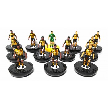 Subbuteo Andrew Table Soccer Hull City 2018-19 on classic Hasbro bases